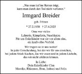 eine Anzeige